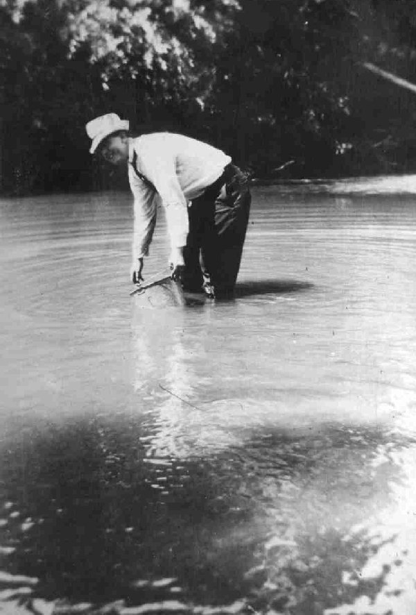 Mr. Morrow by the River