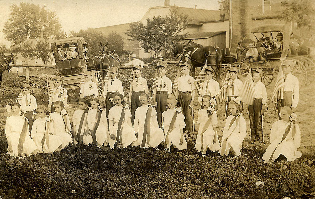 [Graduation in Jamesport]