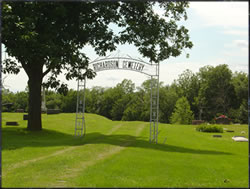 Richardson Cemetery Entrance