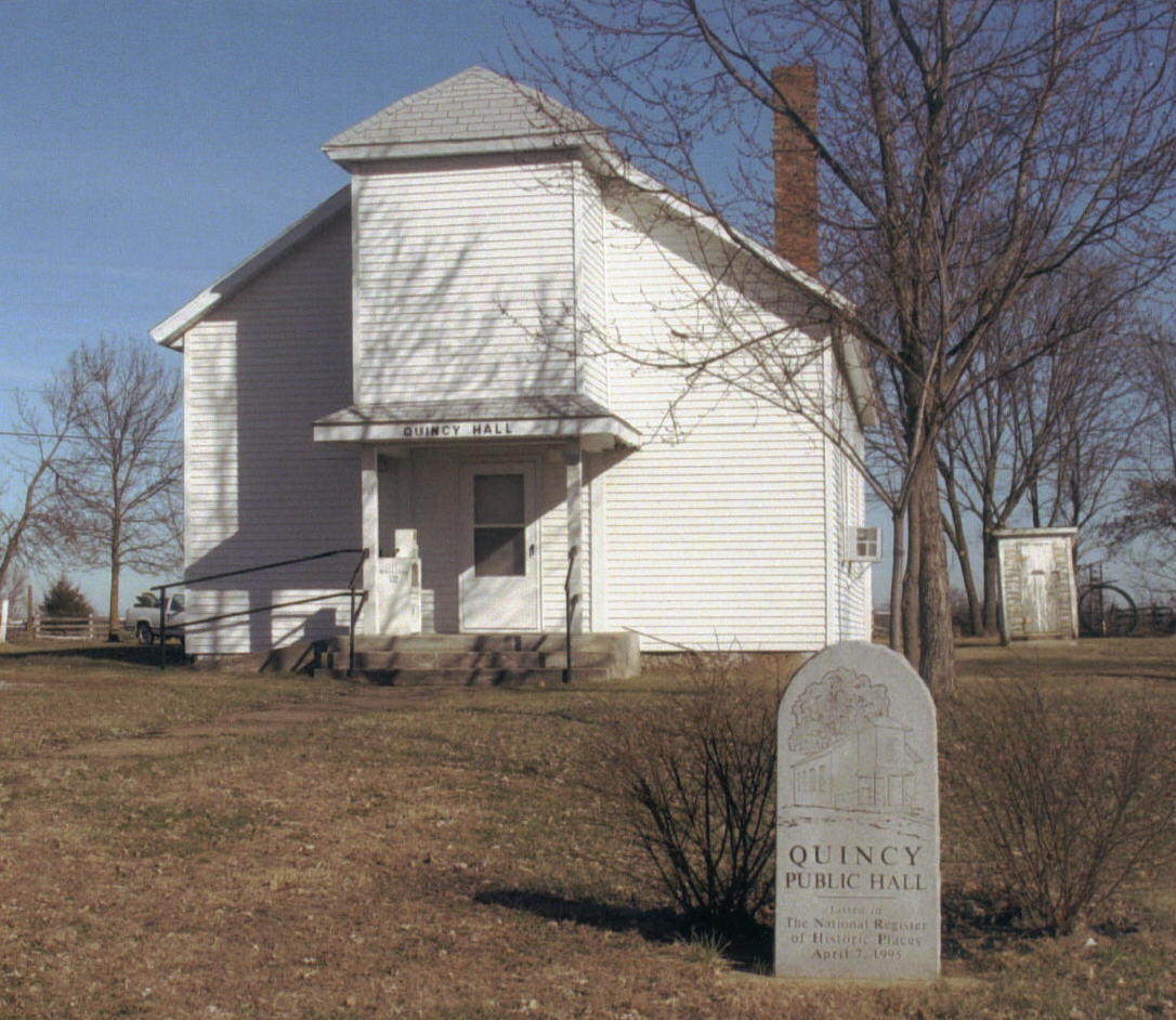 Old Quincy Hall from the west