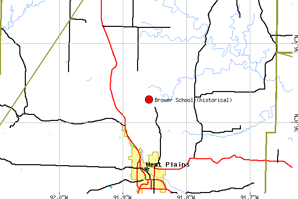 Brower School Map
