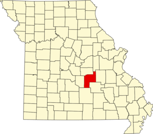 Phelps County highlighted