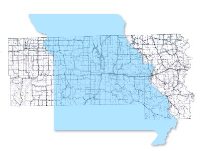 Putnam County, Missouri Township Logo